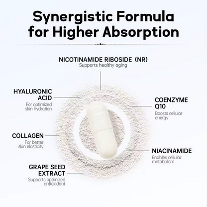NAD+ Female Skin Anti-Aging Supplement