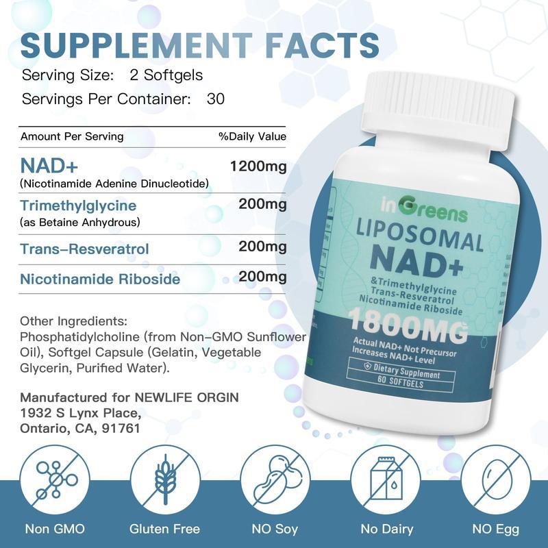 NAD+ For All Genders (TEST PENDING, SOURCED)